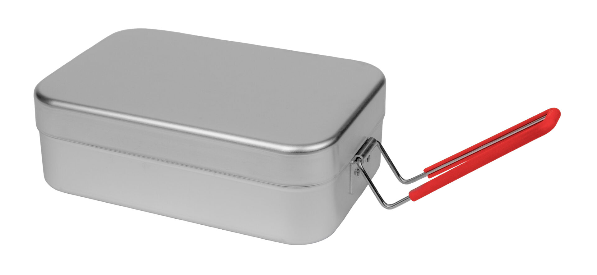 MESS TIN SMALL RED HANDLE
